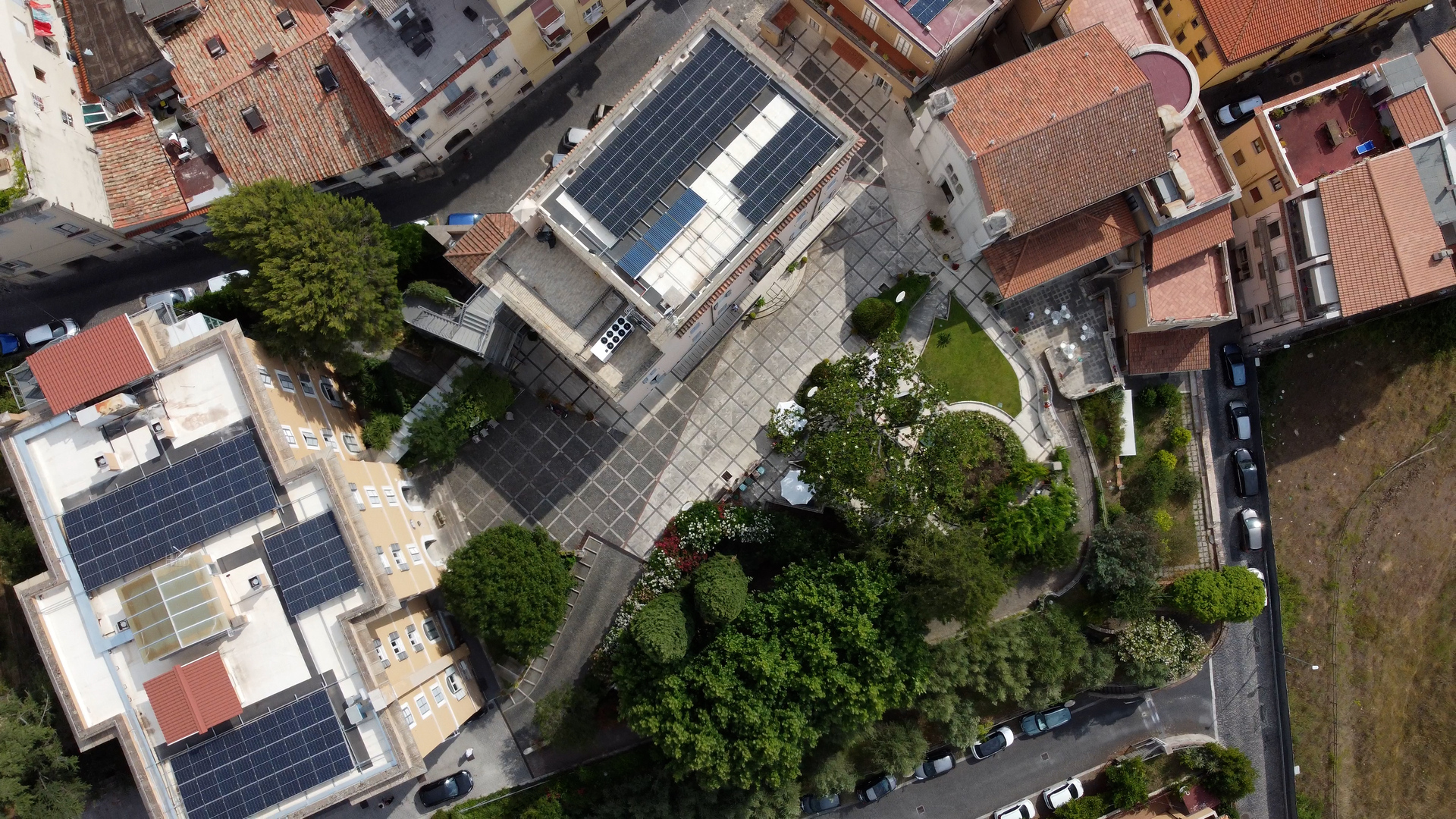 Giardino visto dall'alto